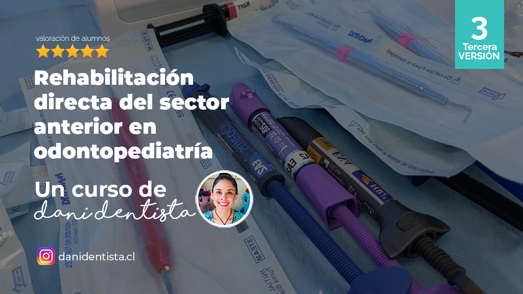 Rehabilitación del sector anterior en Odontopediatría